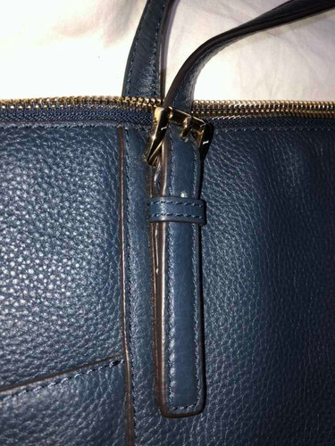 Cartera Michael Kors jet Set Items Azul Marino Nuevo
