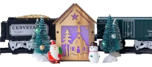Tren Eléctrico Luz Y Sonido Juguete Navideño
