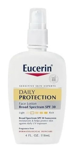Eucerin Loción Facial Hidratante Protección Diaria Fps30 
