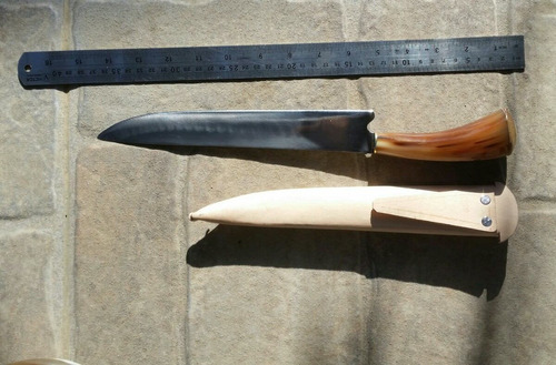 Cuchillo Hoja De Acero Solingen. Gran Porte