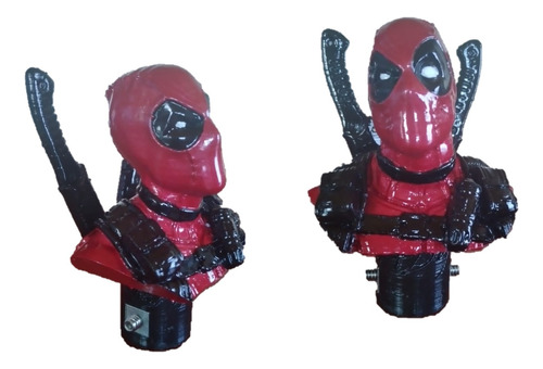 Pomo O Perilla De Lujo Barra De Cambios Universal Deadpool