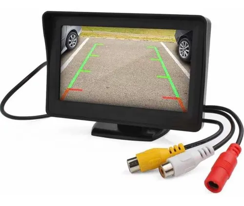 comprar Monitor 4.3 Pantalla Movible Cámara Retroceso Estacionamient