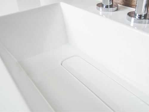 Vanitory Colgante 100 1 Metro Cm Laqueado Blanco Calidad