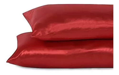 Funda de almohada de satén Comfort