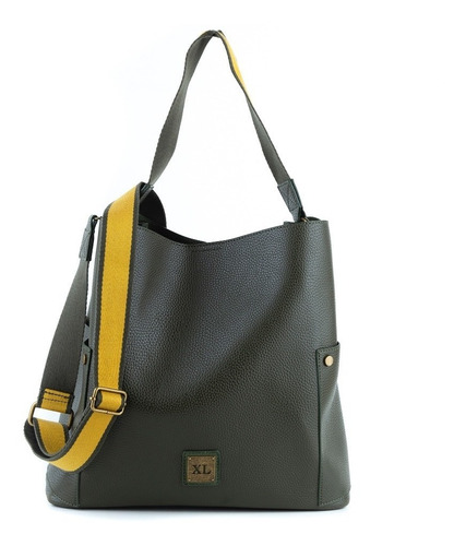 Cartera Grande Mujer Xl Extra Large Valeria Verde