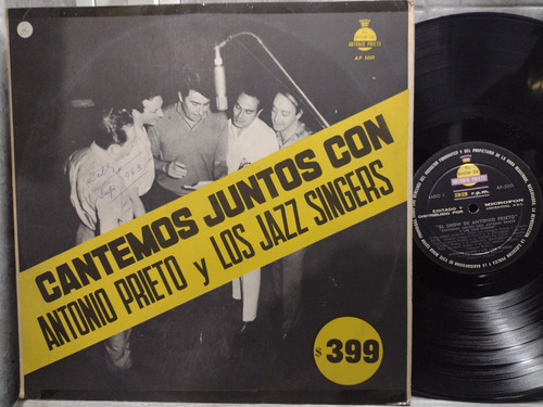 Cantemos Juntos Antonio Prieto Jazz Singers Lp Vinilo Excele