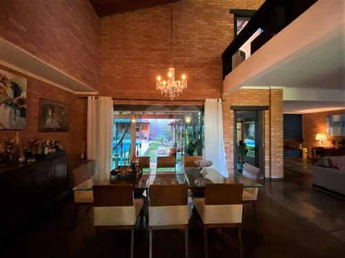 Imagem 16 de 30 de Casa Em Condomínio, 3 Dorm (1ste) Casa Rústica Linda, 2 Lareiras, Piscina, Gourmet! - Reo580066