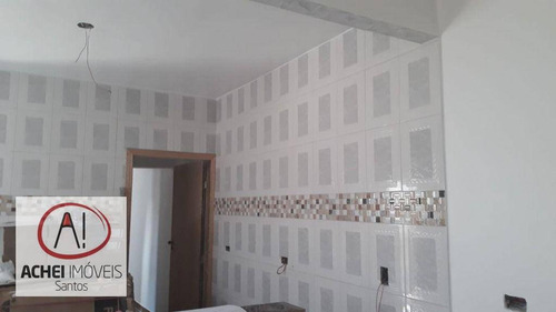 Imagem 4 de 6 de Casa Nova Com 2 Dormitórios, 1 Suite, 1 Vaga, À Venda, 92 M² Por R$ 390.000 - Castelo - Santos/sp - Ca2042
