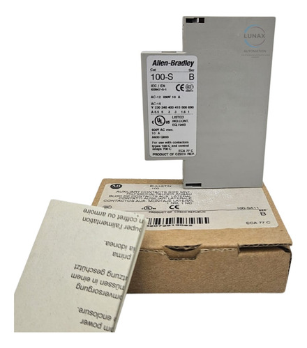 Allen Bradley 100-sa11 Contacto Auxiliar Lateral Original*