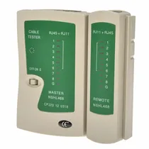 Comprar Lan Tester De Rj45 Y Rj11 Probador De Cable De Red Testeador