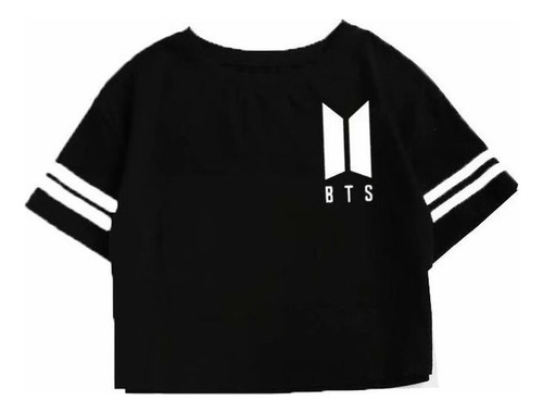 Bts Manga Corta Casual Traje De Algodón Impreso Pantalones