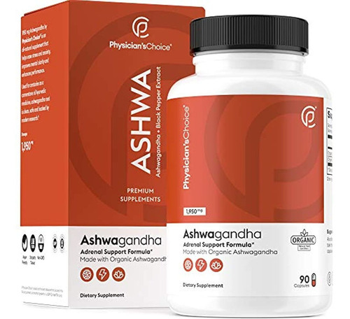 Ashwagandha 1950 Mg Polvo Orgánico De Raíz De Ashwagandha Co