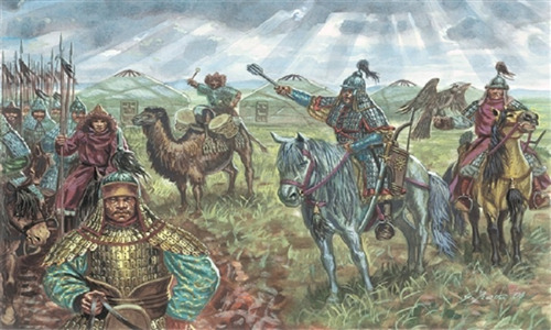 Caballería Mongol S. Xiii - 1:72 - Italeri 6124
