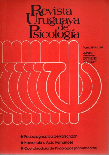 Revista Uruguaya De Psicologia 34