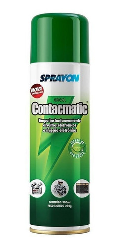 Limpa Contato Spray Chemitron Contacmatic 350ml