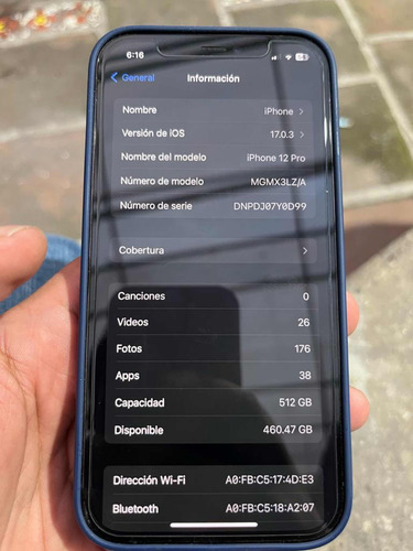 Apple iPhone 12 Pro 512gb (Usado)