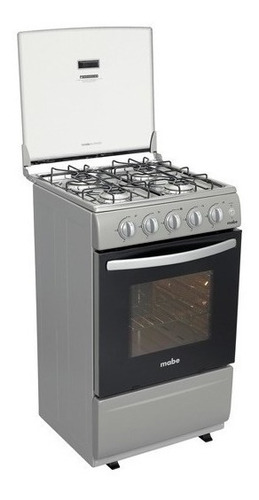 Cocina A Gas Mabe 4 Hornillas Emp5120gp0 Silver