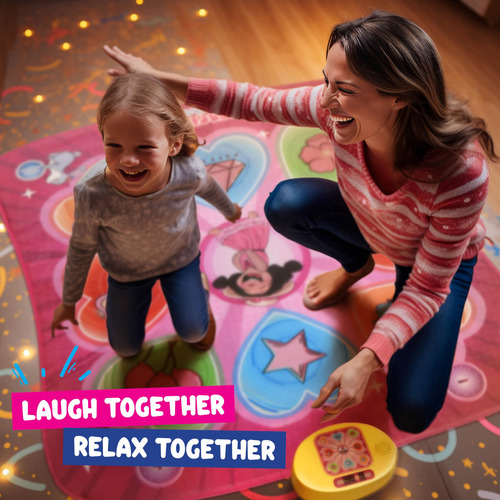 Tapete De Baile Para Niños Juguete Electrónico Con Luces Led