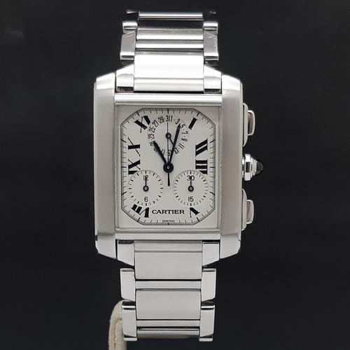 Cartier Tank Francaise Chronoflex