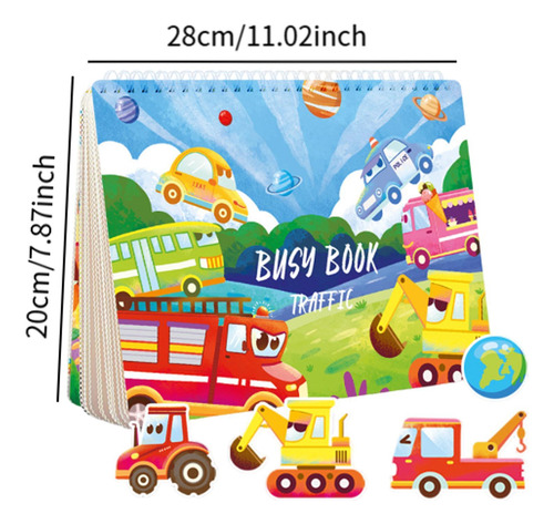 Libro Para Niños Libros Para Colorear Tema De Tráfico