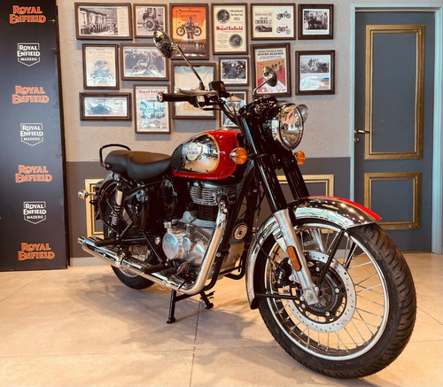 Imagen 3 de 25 de Royal Enfield Classic 350 Chrome Red 0km