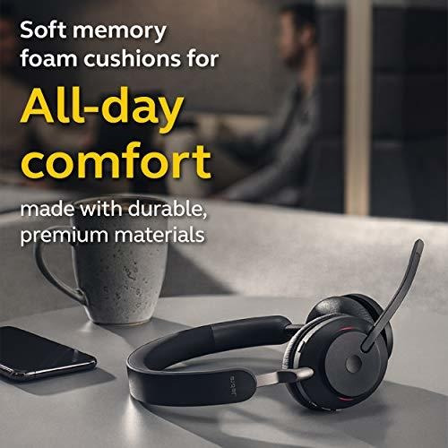 Auriculares Jabra Evolve2 65 Ms Con Link380a, Inalambrico