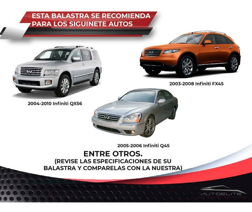 Imagen 7 de 8 de Balastra Xenon Panasonic Nissan Subaru Infinity D1/3-n2