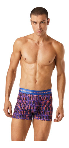 Boxer Xy Cromosoma Hombre Elastizado Estampado S/xxl