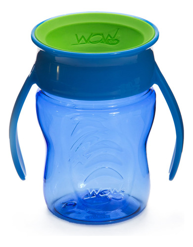 Vaso Con Asas Baby Tritan Azul - Wow Cup