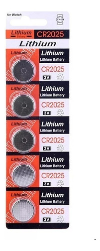 Pack 50 Pilas Micro Litio Bateria Boton Cr2025 3v / 004009