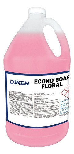 Diken Jabón Líquido De Manos 1 Galón Floral - Alta Espuma