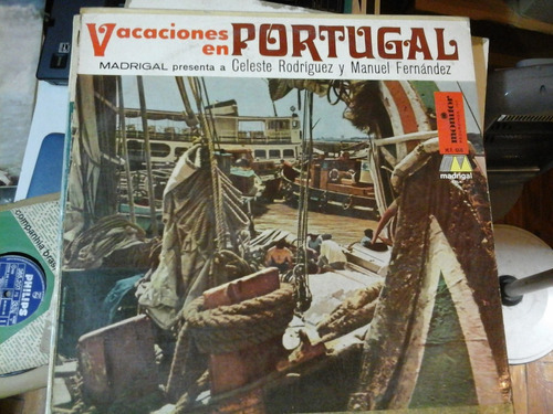 Vinilo 4677 - Vacaciones En Portugal - Ed. Madrigal 