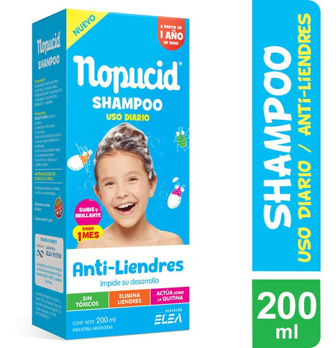 Nopucid Shampoo De Uso Diario 200ml 