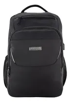 Comprar Mochila Kenneth Cole® New York Porta Laptop Impermeable Lujo Color Negro Diseño De La Tela Lisa
