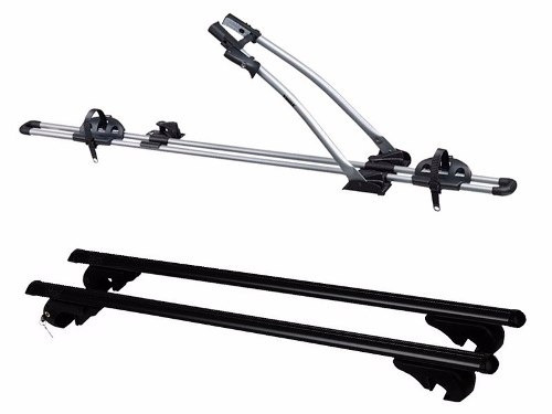 Suporte Bicicleta Thule 532 + Travessa De Teto 120 Cm Kiussi