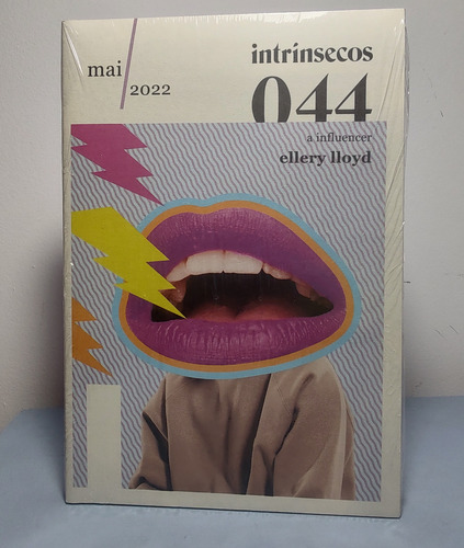 Livro A Influencer - Ellery Lloyd - Edição Do Clube Intrinsecos - Kit 44 - Com Revista - Novo E Lacrado