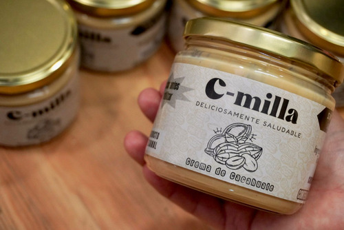 Crema De Cacahuate Sin Azucar 100% Natural 280gr 4 Piezas