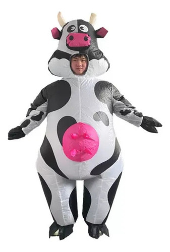 Pde Disfraz Inflable Para Fiesta De Vaca, Disfraz De