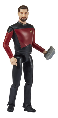 Star Trek Playmates Toys Universe: Figura De Acción De Com.