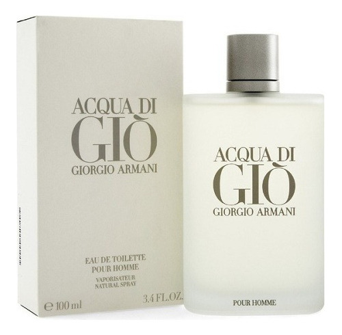 Perfume Acqua Di Gio De Giorgio Armani 100ml Edt Caballero