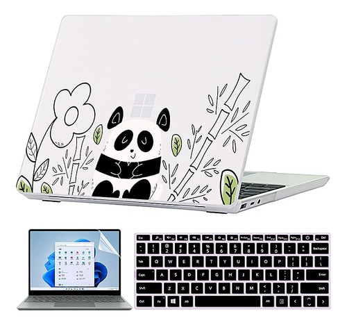 Funda Rigida Plastico Transparente Mate Para Laptop Go 2 Go