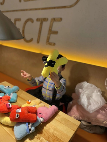 Alfabeto Lore Peluche Roblox Varios Modelos Letra C Abc