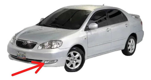 Imagen 6 de 6 de Faros Antiniebla Carelos Corolla 2003/2006 New Sesation Kit
