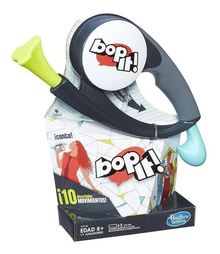 Bop It! Hasbro Gaming Original Nueva Edición Movimientos