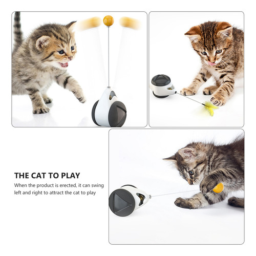 Juguete Para Gatos Balance Swing Car Con Bola De Hierba Gate