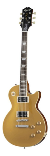 Guitarra eléctrica Epiphone Slash Collection Les Paul Standard de caoba gold brillante con diapasón de laurel indio