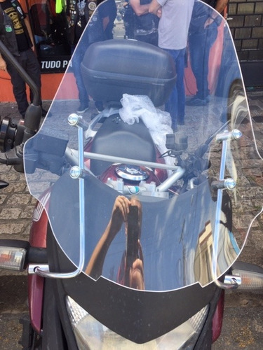 Para Brisa Moto Xre 300 Bolha Moto Honda Xre300 Cristal