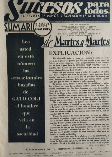 Asesinato De Don Belisario Domínguez Sucesos 1934 Libro P (Usado)