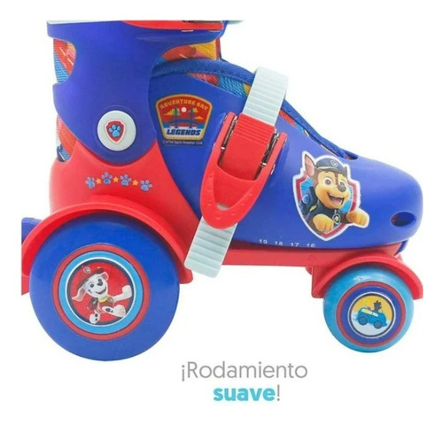 Patines Entrenadores Paw Patrol Ajustables 16-19 Apache 16-19 Azul