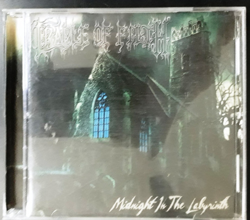 Cradle Of Filth - Midnight In The Labyrint Solo Tapa, Sin  